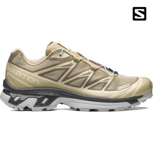 Olive Salomon Xt-6 Clear Women's Sneakers | PH 68075N